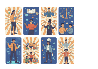 Leadership modes illustration